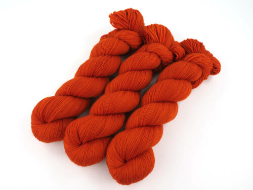 SpicyPumpkin Luxus HighTwist handgefärbt handdyed sock yarn