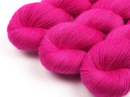 Pinky handgefärbte Wolle Sockenwolle hand dyed yarn sock
