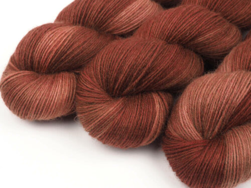 RoastedChestnut handgefärbte Wolle Sockenwolle hand dyed yarn sock