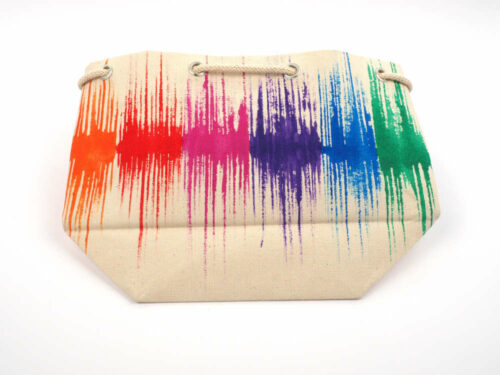 Project Bag Projekttasche 9003 Art Design hand dyed hand sewn