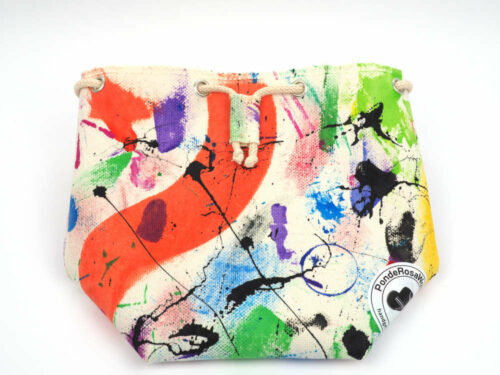 Project Bag Projekttasche 9014 Art Design hand dyed hand sewn