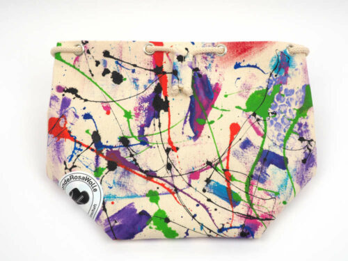 Project Bag Projekttasche 9017 Art Design hand dyed hand sewn