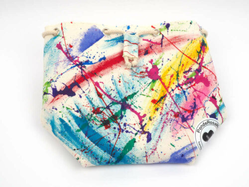 Project Bag Projekttasche 9018 Art Design hand dyed hand sewn