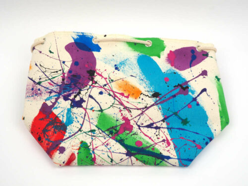 Project Bag Projekttasche 9019 Art Design hand dyed hand sewn