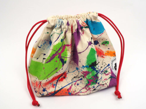 Project Bag Projekttasche 9021 Art Design hand dyed hand sewn