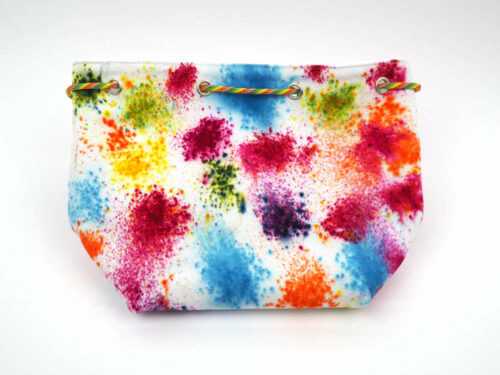 Project Bag Projekttasche 9033 Art Design hand dyed hand sewn