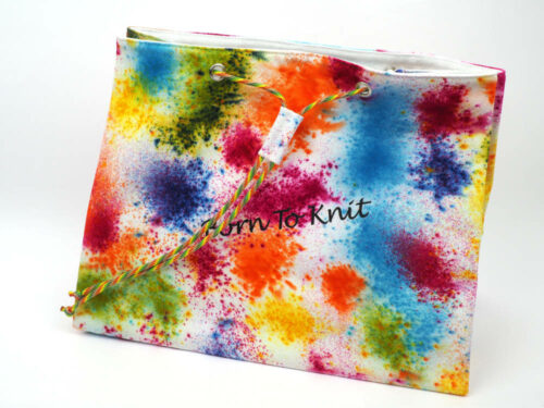 Project Bag Projekttasche 9036 Art Design hand dyed hand sewn