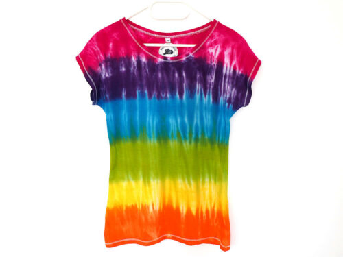Rainbow T-Shirt Woman M BatWing