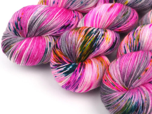 BeMyGirl Luxus HighTwist handgefärbt handdyed sock yarn
