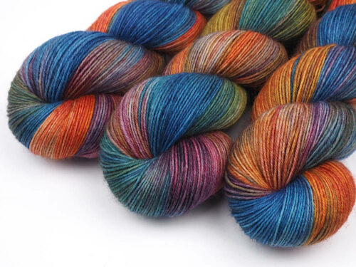 TraumSphäre handgefärbte Wolle Sockenwolle hand dyed yarn sock
