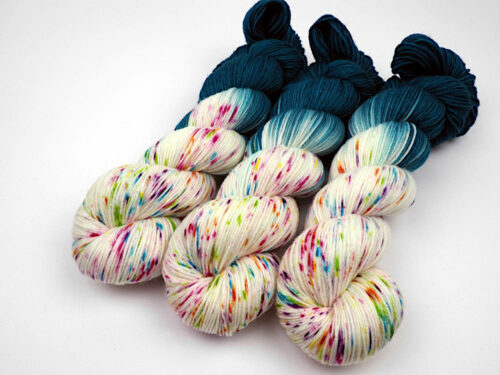 LolliPop Luxus HighTwist handgefärbt handdyed sock yarn