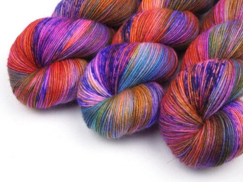 SweetPrincess handgefärbte Wolle Sockenwolle hand dyed yarn sock