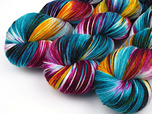 LastSummerDays handgefärbte Wolle Luxus HighTwist handdyed sock yarn