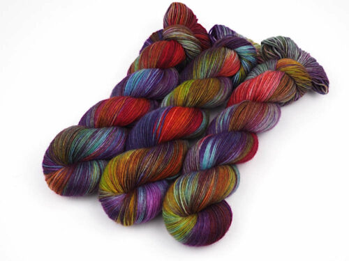 SeelenTröster handgefärbte Wolle Sockenwolle hand dyed yarn sock