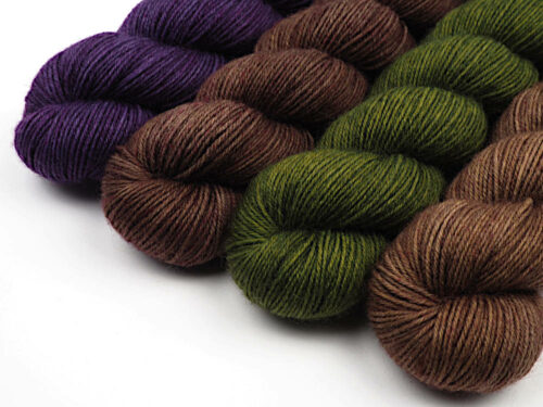 Yarnset Midiset handgefärbte Wolle handdyed sock yarn